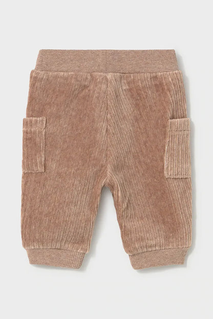 MAYORAL-pantalone velluto tortora-invernale