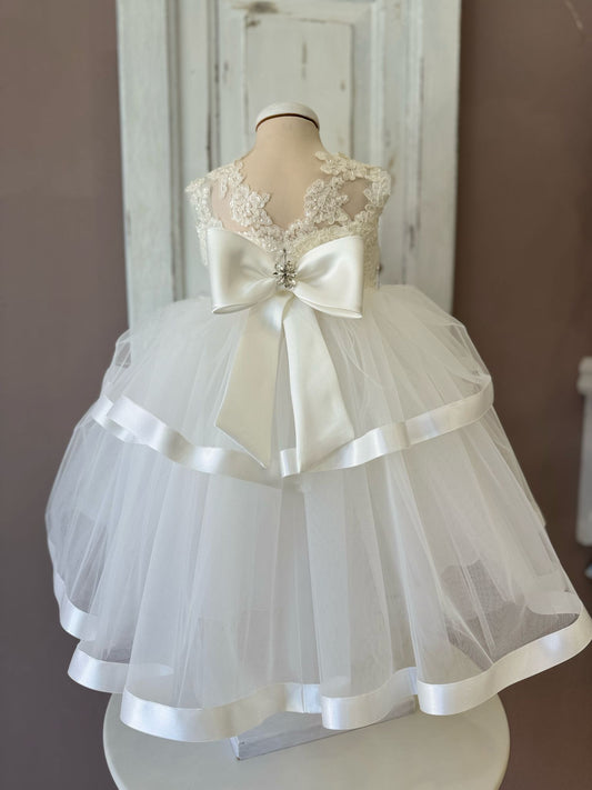LES PETITES ENFANTES - abito cerimonia pietre con fascia cerimonia est 25 b - GIRL