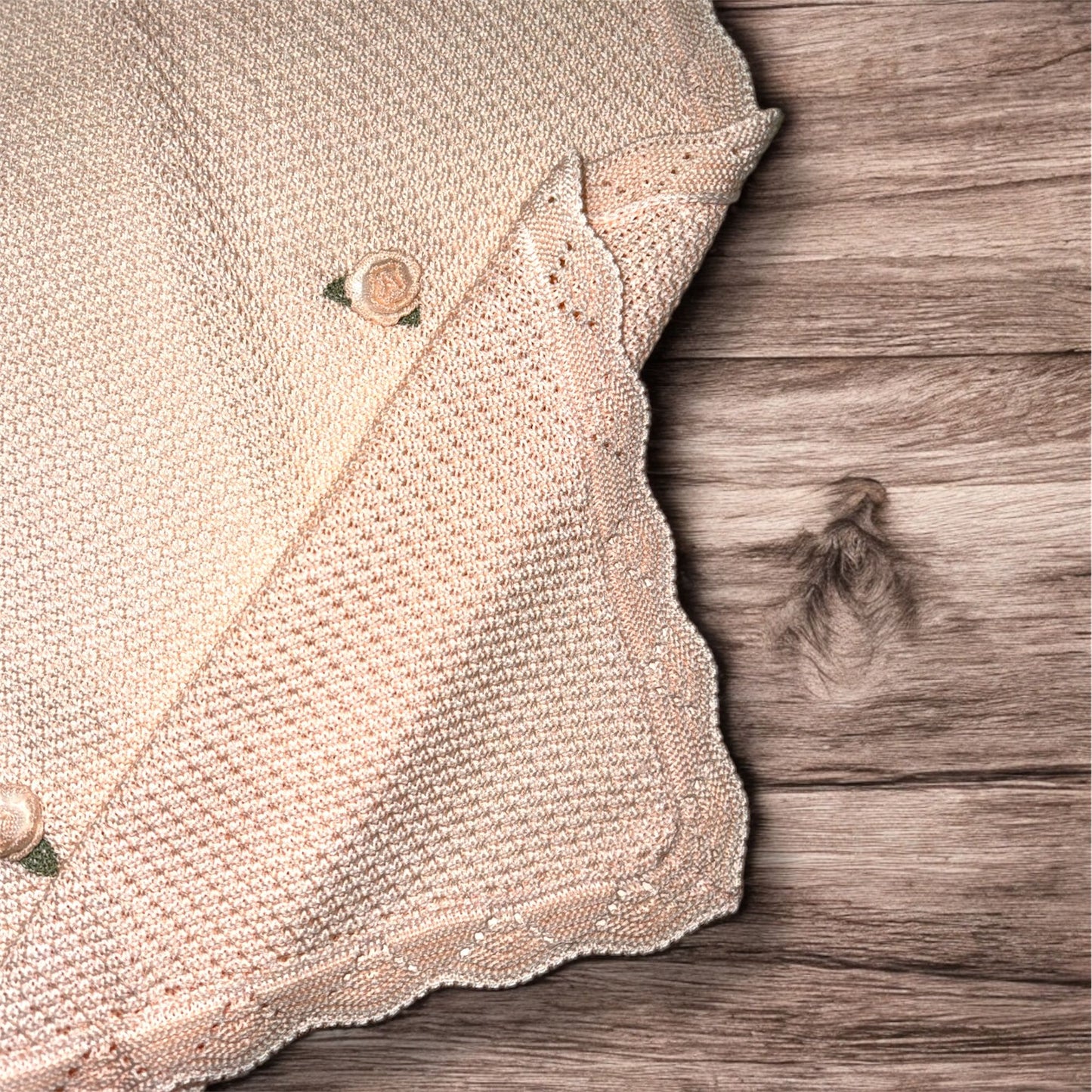 MARLU' - coperta in filo di cotone (set n.12) corredino est 25 - GIRL