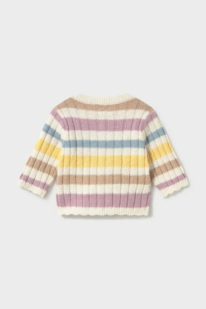 MAYORAL-cardigan multicolor-invernale