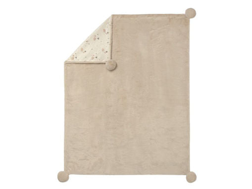 MAYORAL-copertina pellicciotto beige-invernale