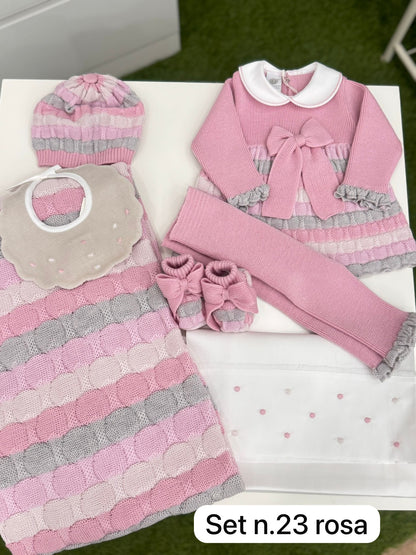MARLU' - scarpine lana 100% (set n. 23 marsala) corredino invernale 25/26 - GIRL