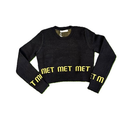 MET - maglione logo abbigliamento inv - GIRL