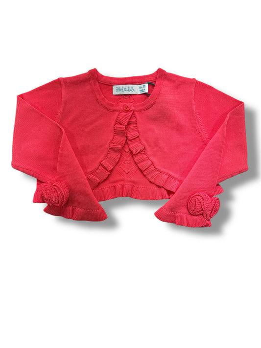 ABEL & LULA - cardigan tricot traforato abbigliamento est 25 b - GIRL
