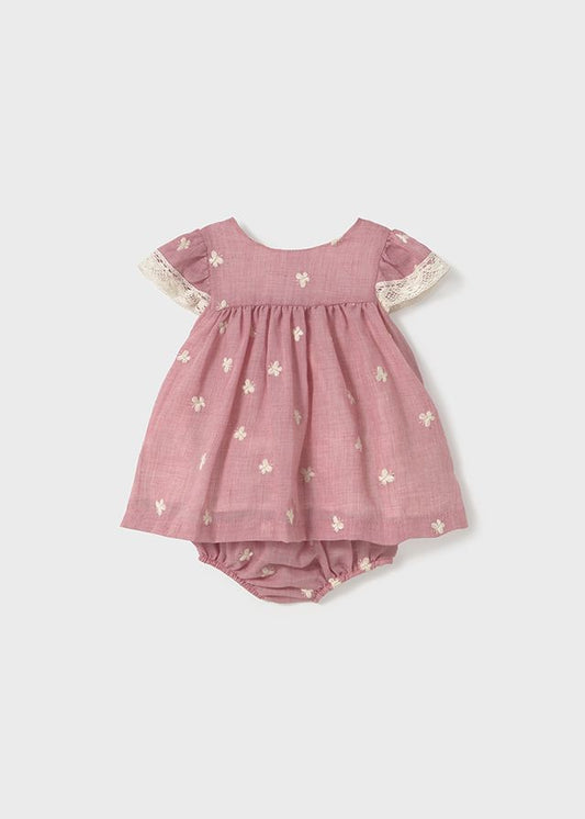 MAYORAL - vestito ricamo con culotte abbigliamento est 25 b - GIRL