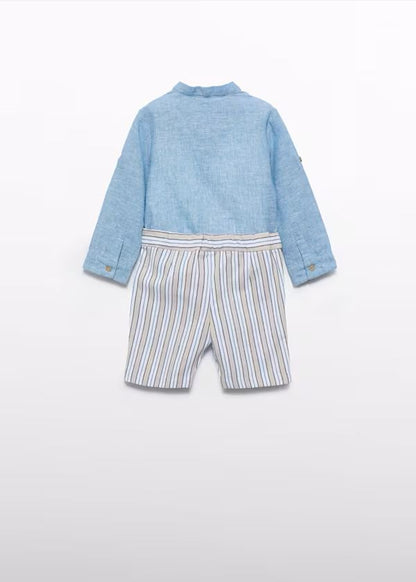 ABEL & LULA - completo bermuda e camicia abbigliamento est 25 b - BOY
