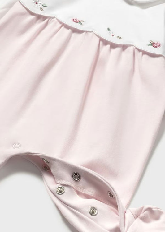 MAYORAL - tutina jersey bianco corredino est 25 - GIRL