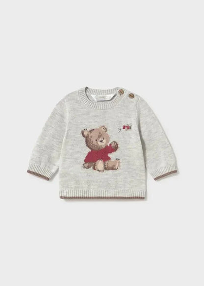MAYORAL-maglioncino grigio-invernale ￼