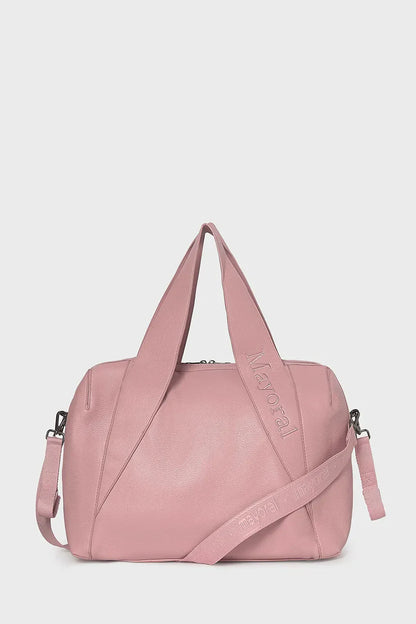MAYORAL-borsone ecopelle rosa baby-invernale