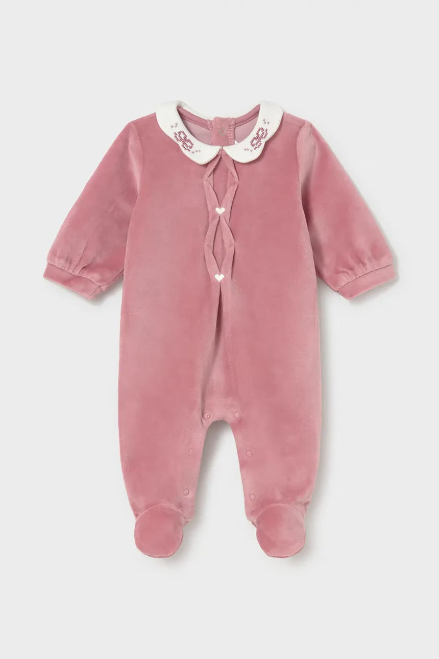 MAYORAL-tutina ciniglia rosa antico-invernale