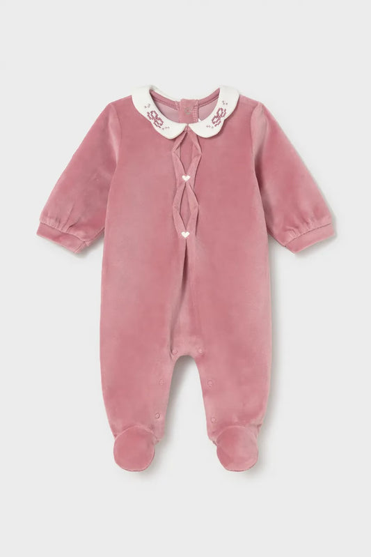 MAYORAL-tutina ciniglia rosa antico-invernale