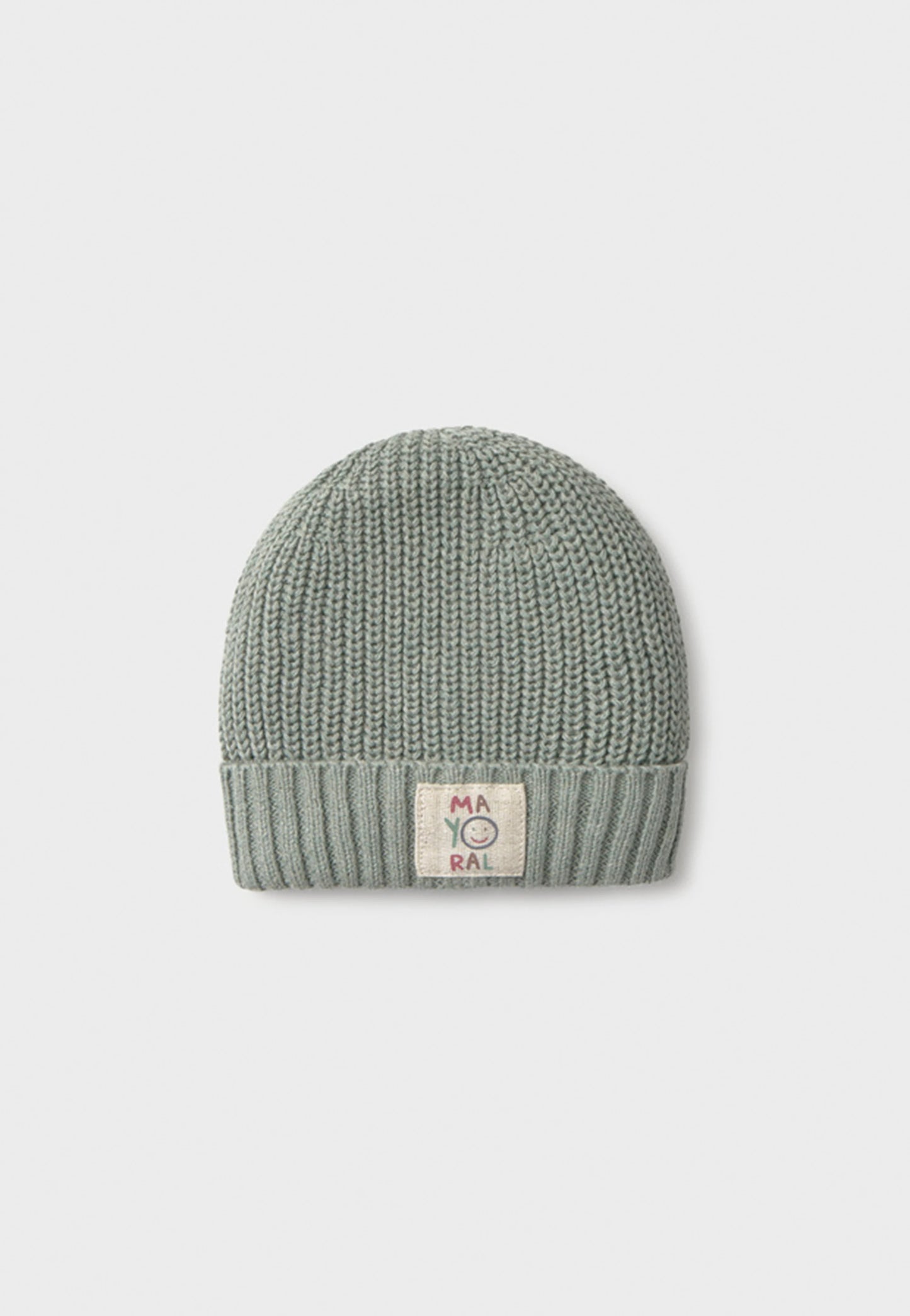 MAYORAL-cappellino maglia verde-invernale