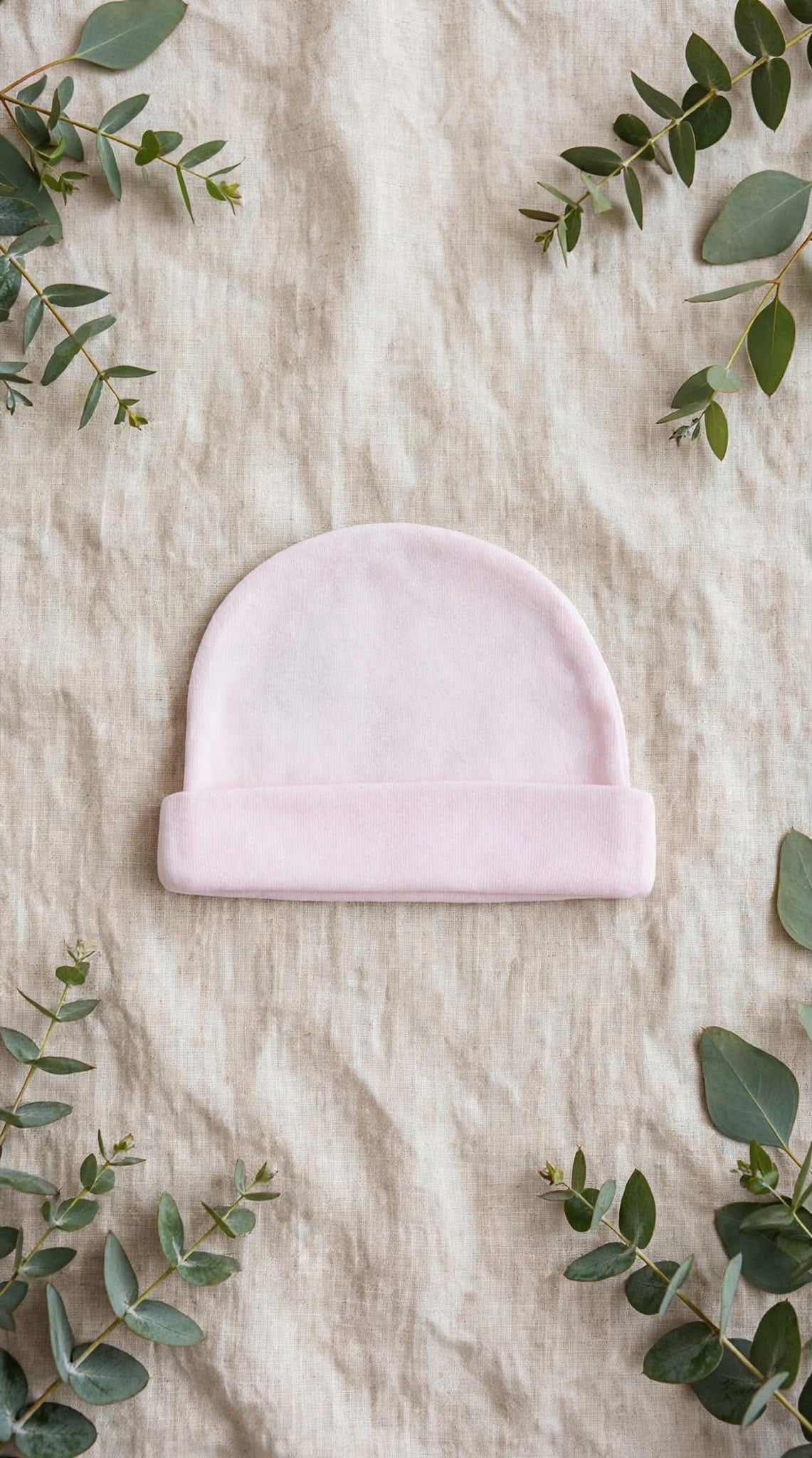 PAPPA E LATTE - cappellino interlock rosa  - invernale