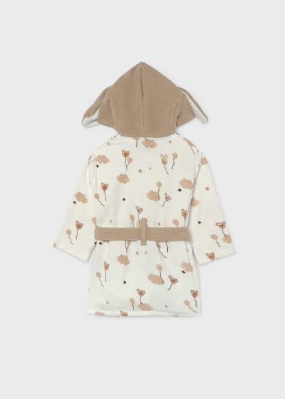 MAYORAL-accappatoio bianco/beige-invernale
