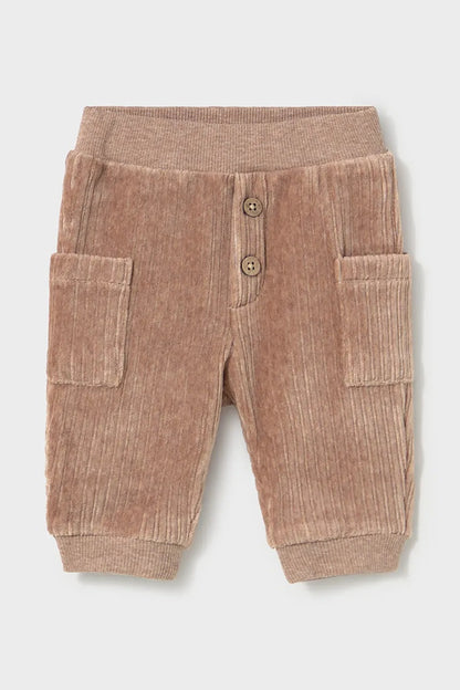 MAYORAL-pantalone velluto tortora-invernale