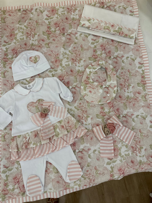 MARLÙ - set prima nascita corredino estivo