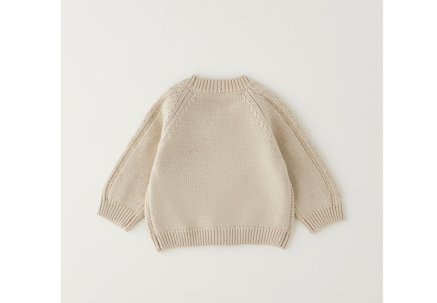 MINIBANDA - cardigan beige - invernale
