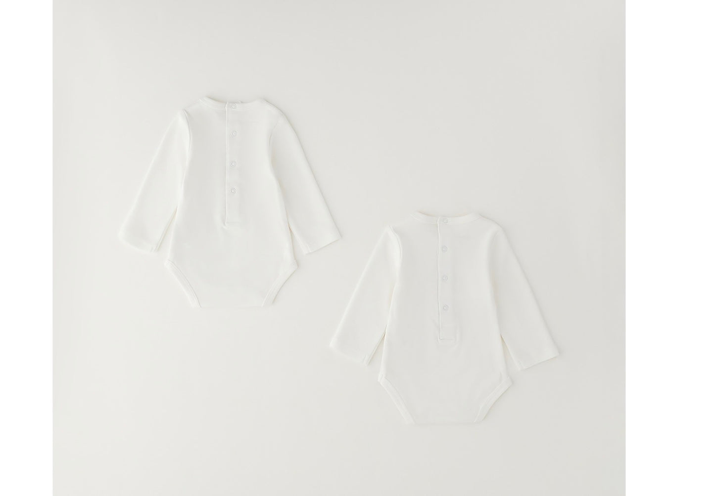 MINIBANDA - set 2 body bianco - invernale
