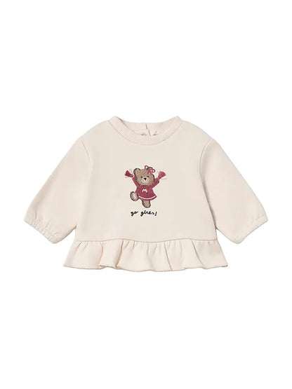 MAYORAL-completo 3 pezzi con gilet beige-invernale