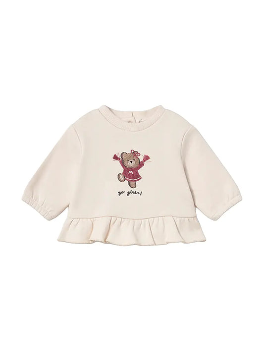 MAYORAL-completo 3 pezzi con gilet beige-invernale
