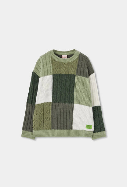 BOBOLI - maglione verde - invernale