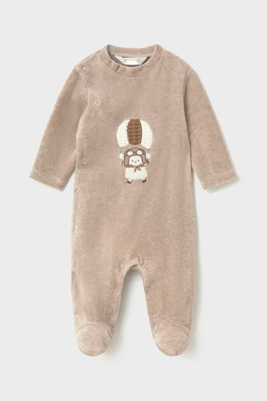 MAYORAL-tutina in ciniglia beige-invernale
