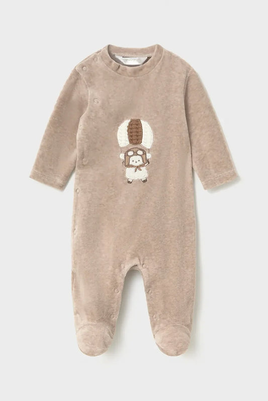 MAYORAL-tutina in ciniglia beige-invernale