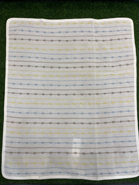 MARLU’ - coperta in filo di cotone corredino p/e - BOY