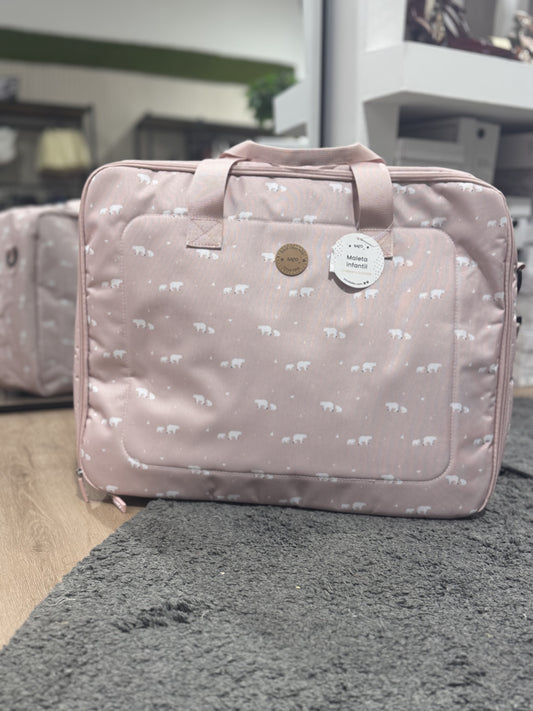 SARO - valigia dusty pink