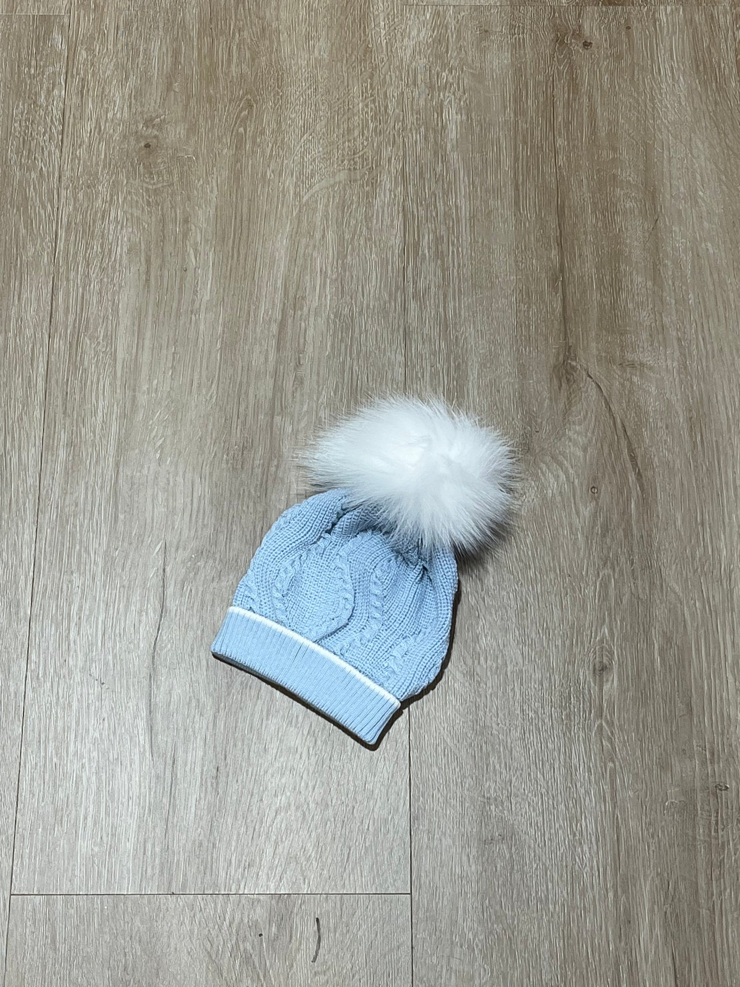 MARLU' - cappellino pon pon  100% lana (set n.50) - invernale