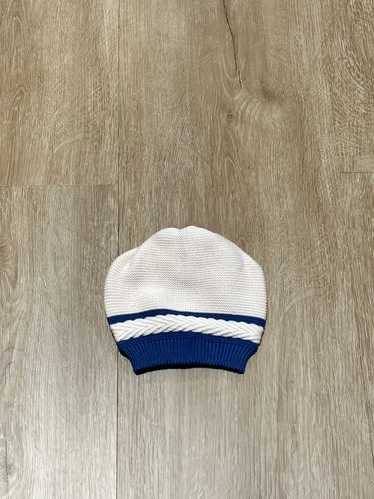 MARLU' - cappellino 100% lana mandorla/laguna (set n. 56) - invernale
