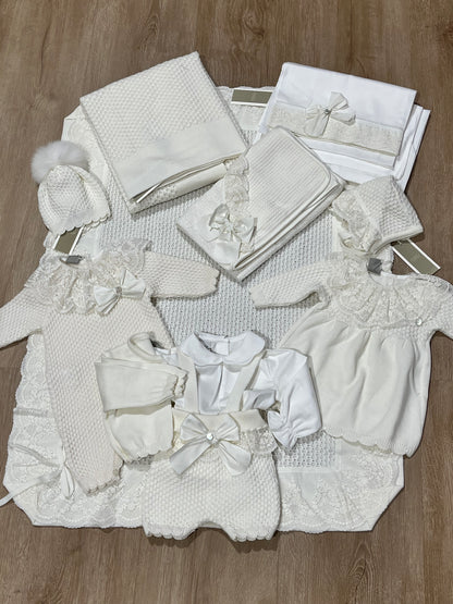 MARLU' - set lenzuolino vaniglia (set n.13 ) - invernale