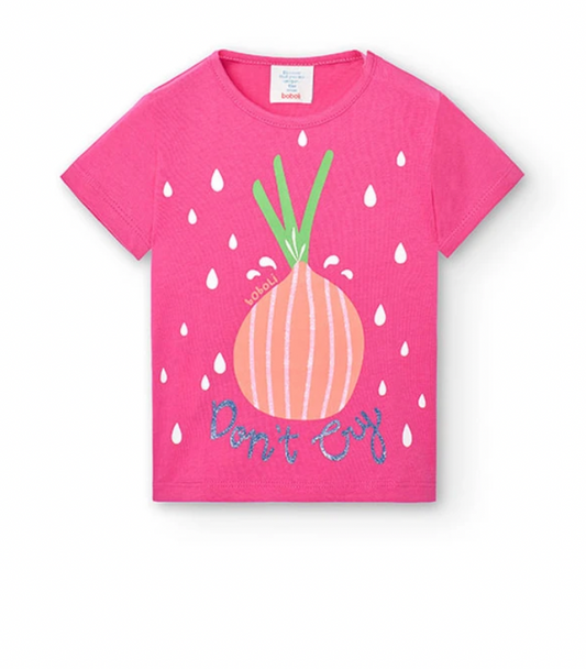 BOBOLI-Maglietta in jersey basic-girl