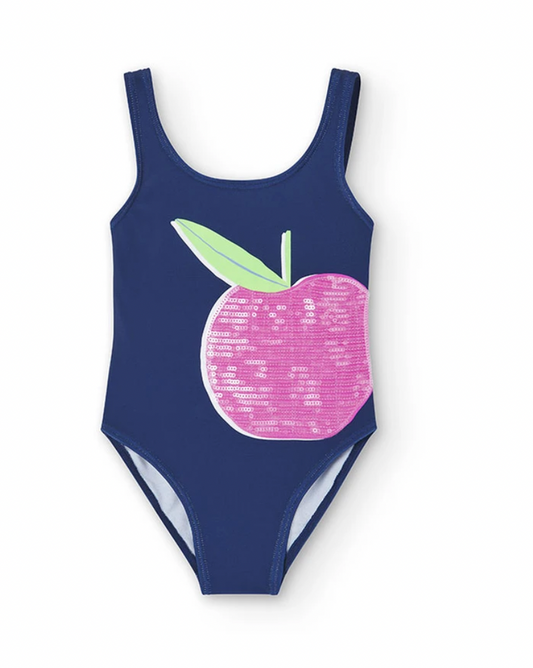 BOBOLI - Costume da bagno con paillette summer - GIRL
