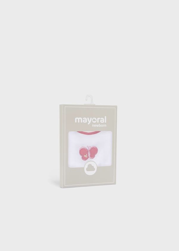 MAYORAL - set 2 bavette fucsia accessori corredino - GIRL