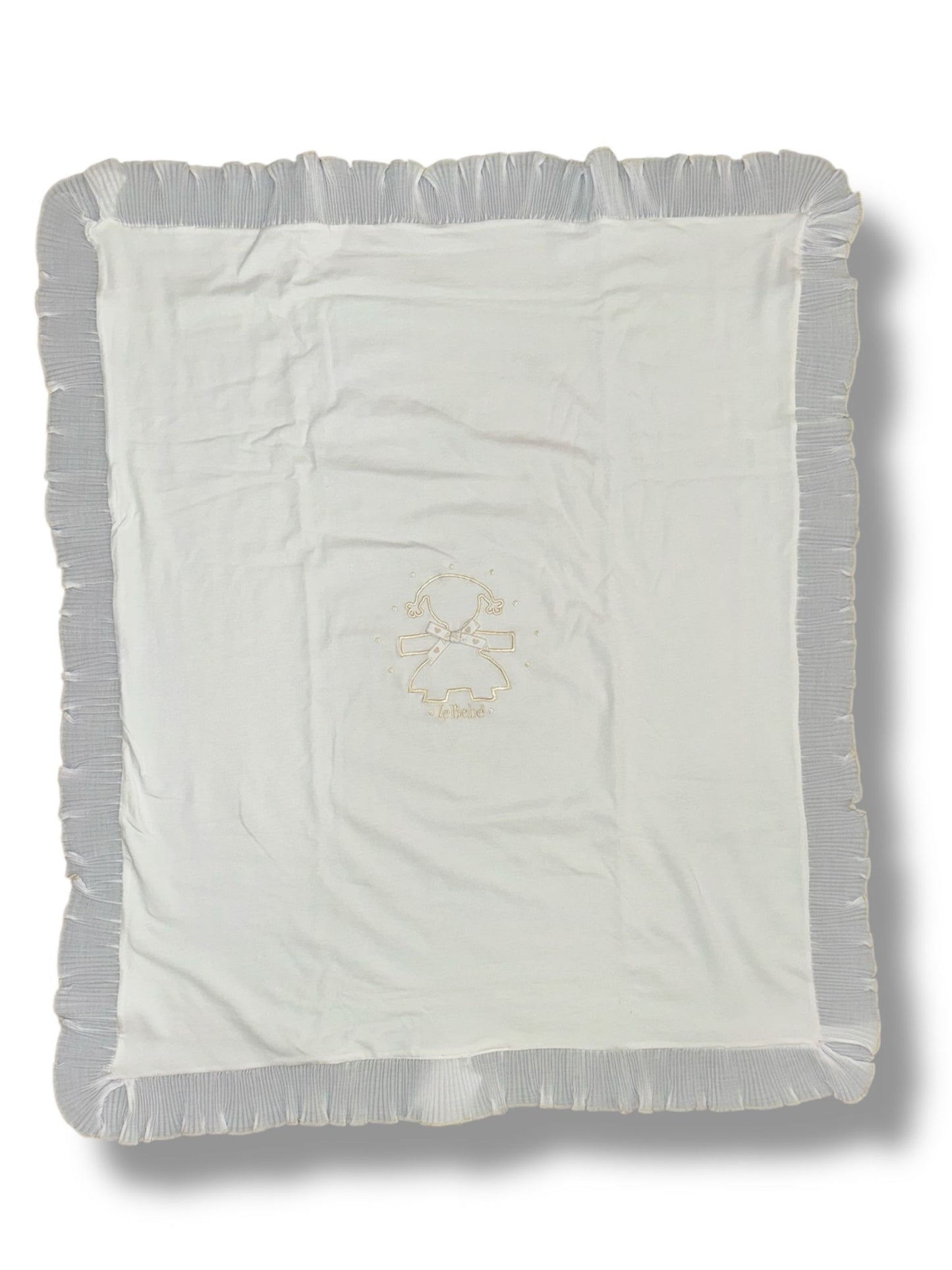 LE BEBE' - copertina cotone corredino - GIRL