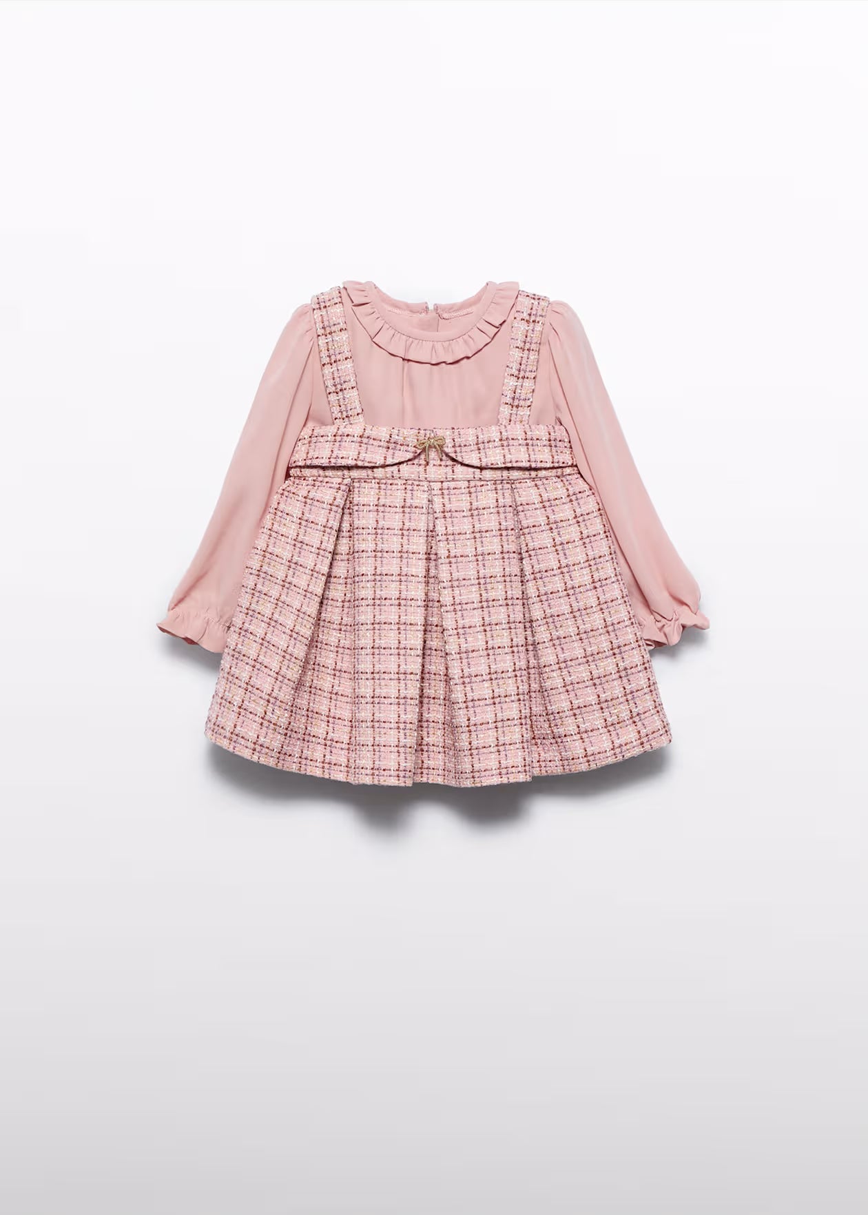 ABEL & LULA - vestito pichi tweed abbigliamento invernale 25/26 b - GIRL