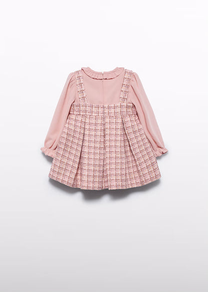 ABEL & LULA - vestito pichi tweed abbigliamento invernale 25/26 b - GIRL