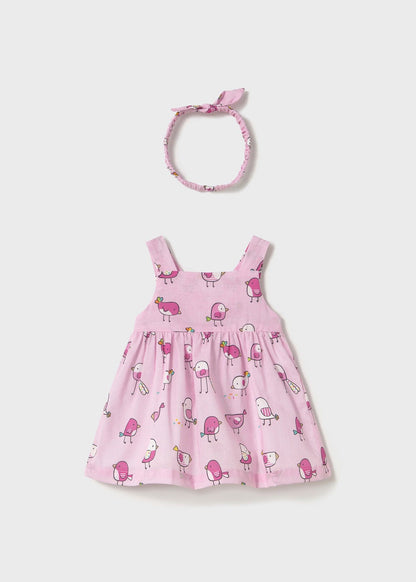 MAYORAL - vestito con fascia stampato abbigliamento est 25 b - GIRL