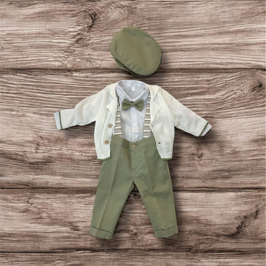 MARLU' - completo 4 pz + coppola cerimonia abbigliamento est 25 - BOY