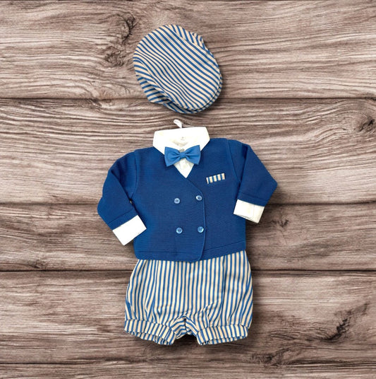 MARLU' - completo 4 pz + coppola cerimonia abbigliamento est 25 - BOY