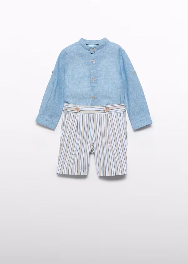 ABEL & LULA - completo bermuda e camicia abbigliamento est 25 b - BOY