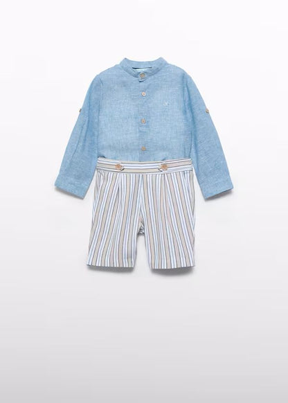 ABEL & LULA - completo bermuda e camicia abbigliamento est 25 b - BOY