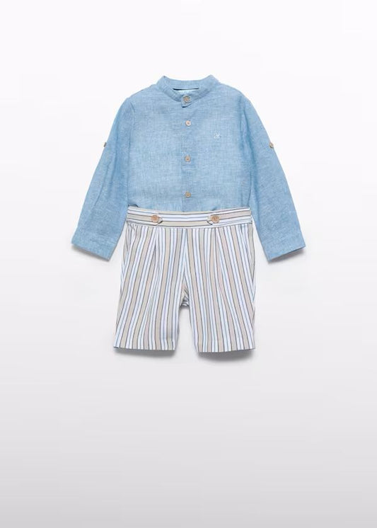 ABEL & LULA - completo bermuda e camicia abbigliamento est 25 b - BOY