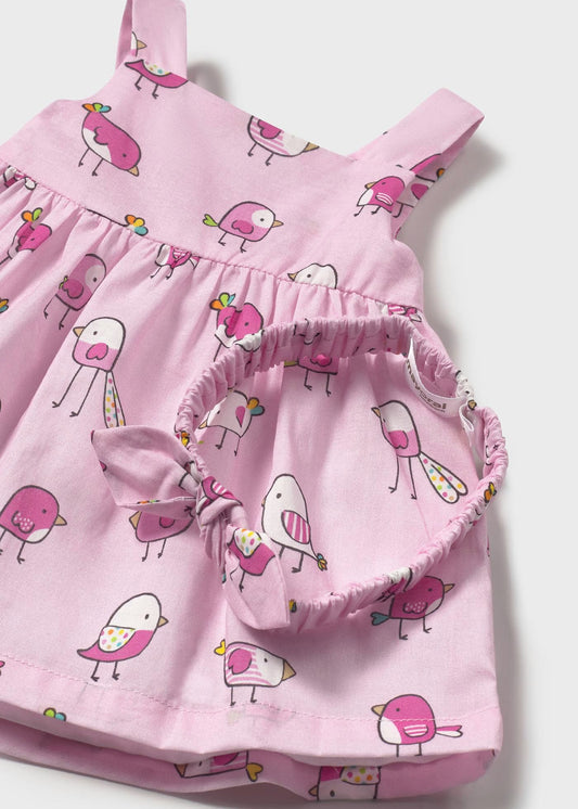 MAYORAL - vestito con fascia stampato abbigliamento est 25 b - GIRL