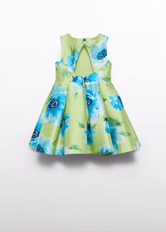 ABEL & LULA - abito mikado fiori abbigliamento est 25 j - GIRL