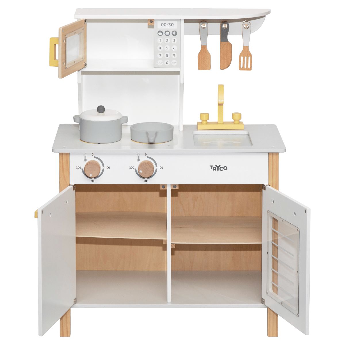 TRYCO - maxi cucina 3a+ giocattoli in legno montessoriani - UNISEX