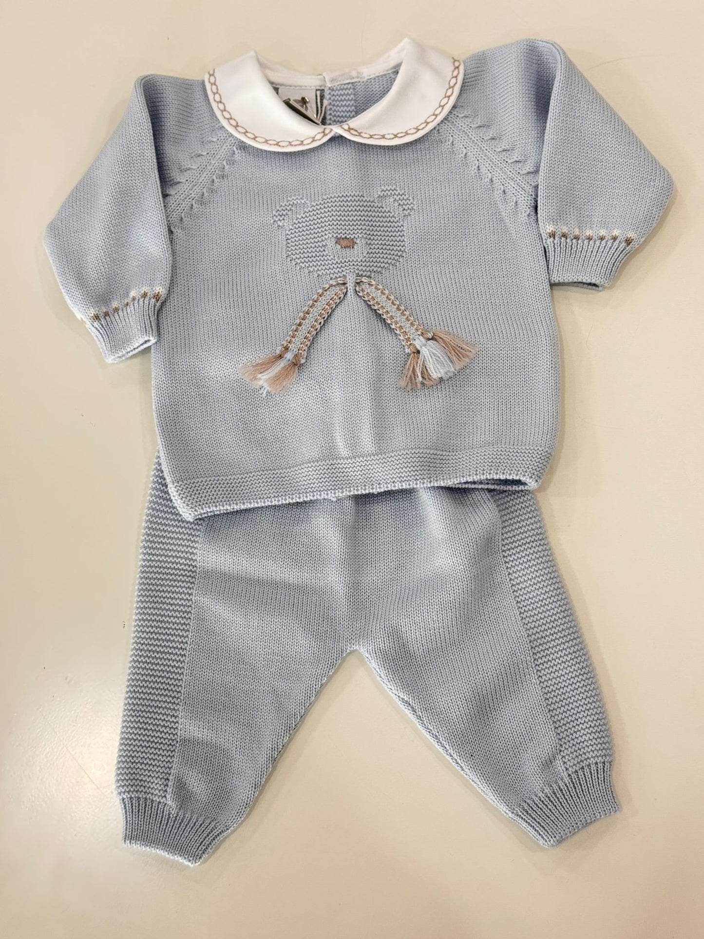 MARLU' - completo 2 pz 100% lana (set. 53) corredino invernale 25/26 - BOY