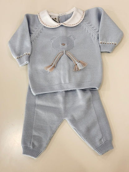 MARLU' - completo 2 pz 100% lana (set. 53) corredino invernale 25/26 - BOY