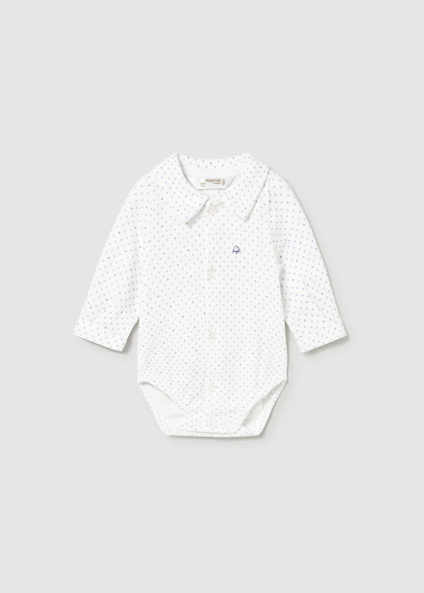 MAYORAL - body camicia bianco/azzurro abbigliamento invernale 25/26 b - BOY